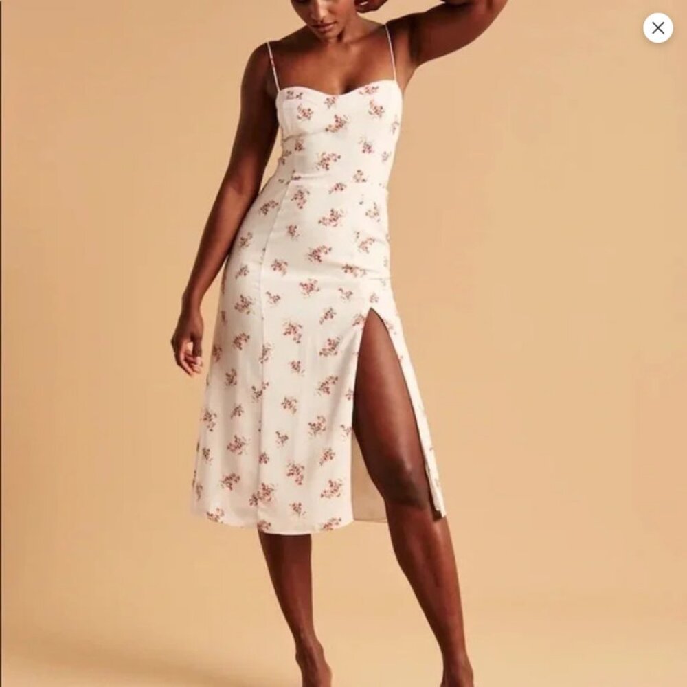 Abercrombie Floral Midi Summer Dress